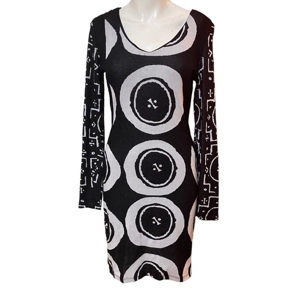 Desidual by Christian Lacroix Desigual Button Down Dress & White Dress Size M - Picture 1 of 9